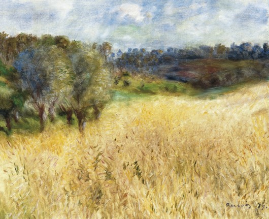 Pierre-Auguste Renoir  Cornfield 1879