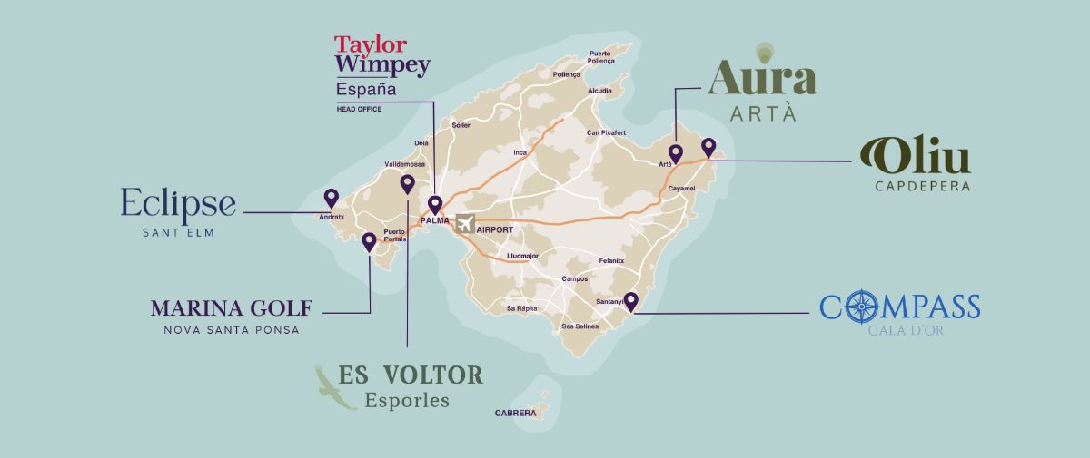 Taylor Wimpey Spain: New build properties in Mallorca