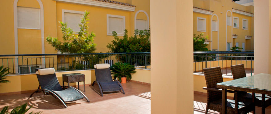 New houses for sale in Calpe, Taylor Wimpey’s private residential Montesol: Terrace