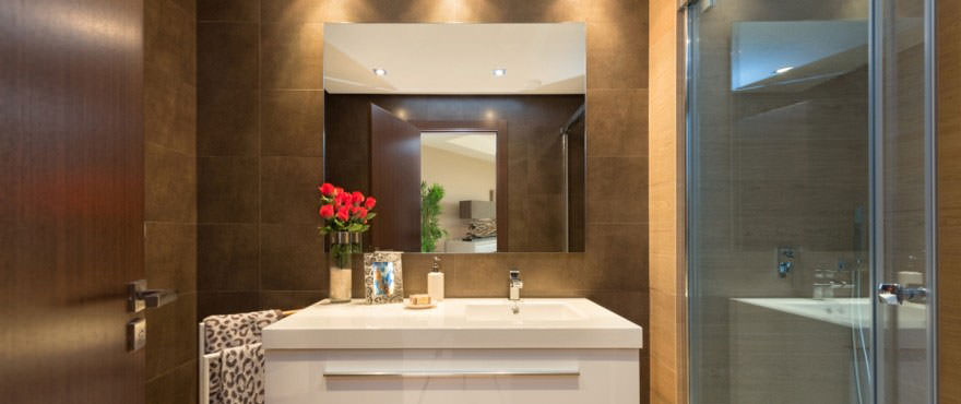 Avalon apartments for sale in Costa del Sol: Bathrooms with high quality finishes