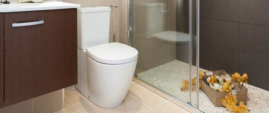 Second bathroom with shower Cala Magrana III, Porto Cristo, Mallorca