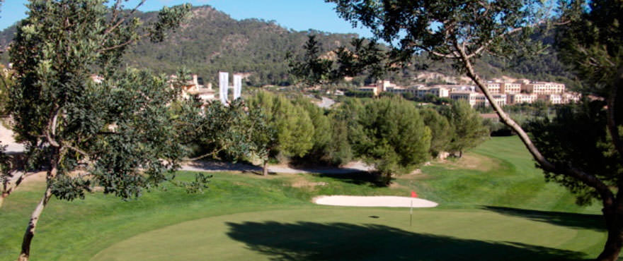 Golf course in Andratx near Camp de Mar Beach complex