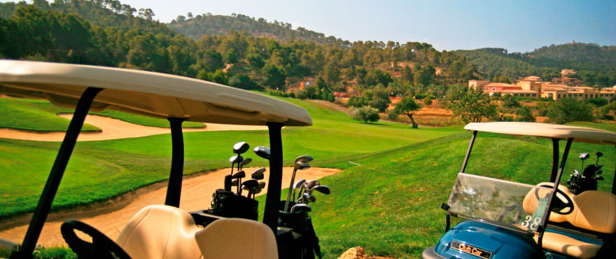 Golf course in Andratx near Camp de Mar Beach complex