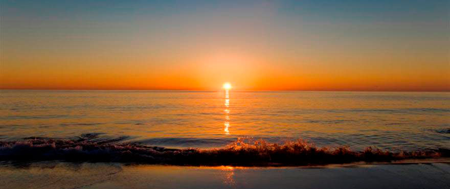 Puesta de Sol en Port Vell, Mallorca, España