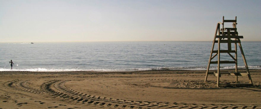 La playa en Estepona