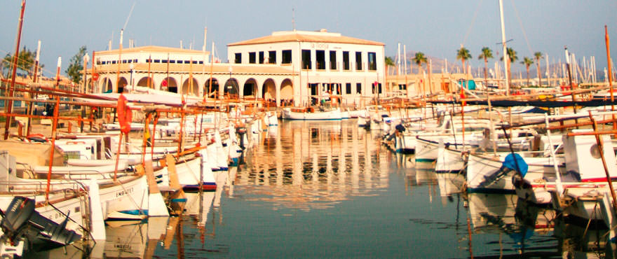 Port in Puerto Pollensa, Mallorca
