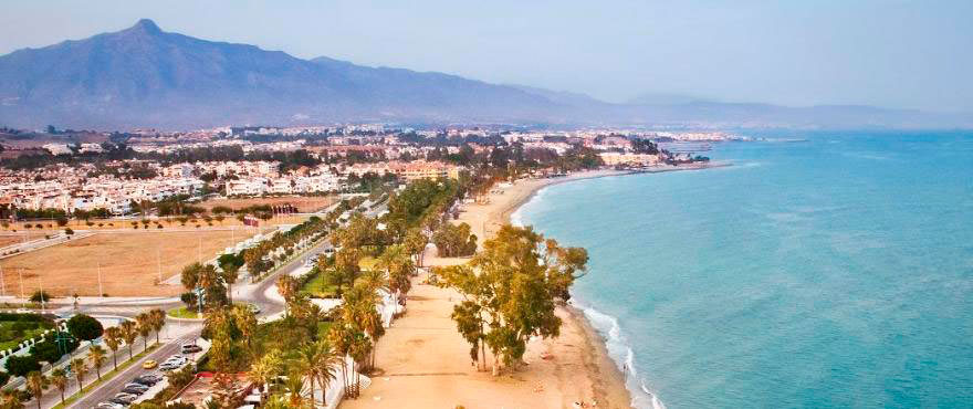 El Paseo marítimo en Puerto Banús