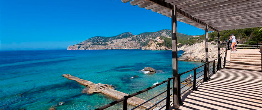 Camp de Mar Beach, Puerto Andratx, Mallorca, Spain