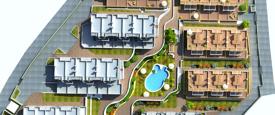 New houses for sale in Calpe, Taylor Wimpey’s private residential Montesol: Plan