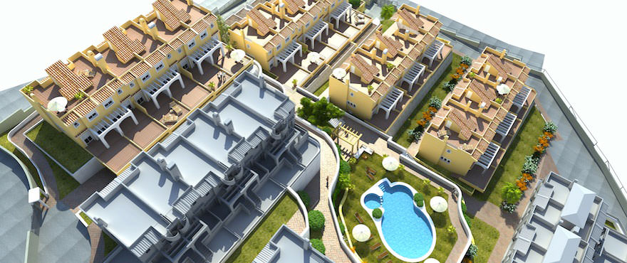 New houses for sale in Calpe, Taylor Wimpey’s private residential Montesol: Plan