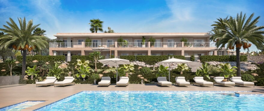 Senses, New apartments close to the beach in Cala Anguila, Mallorca