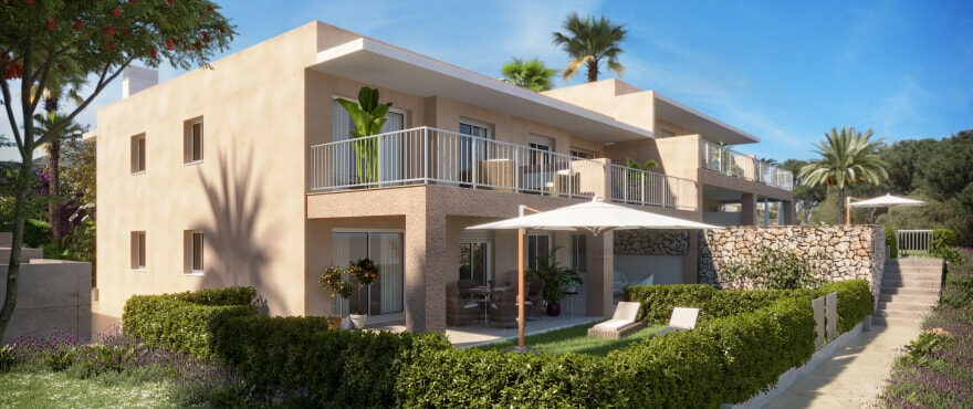 New apartments with private terraces 