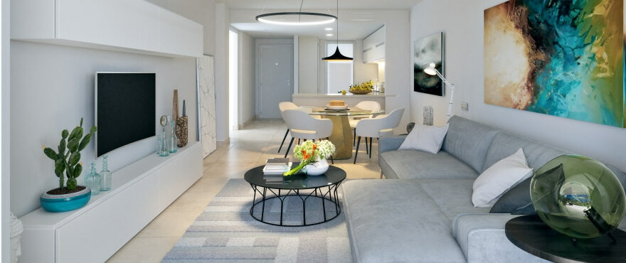 Modern open kitchen 