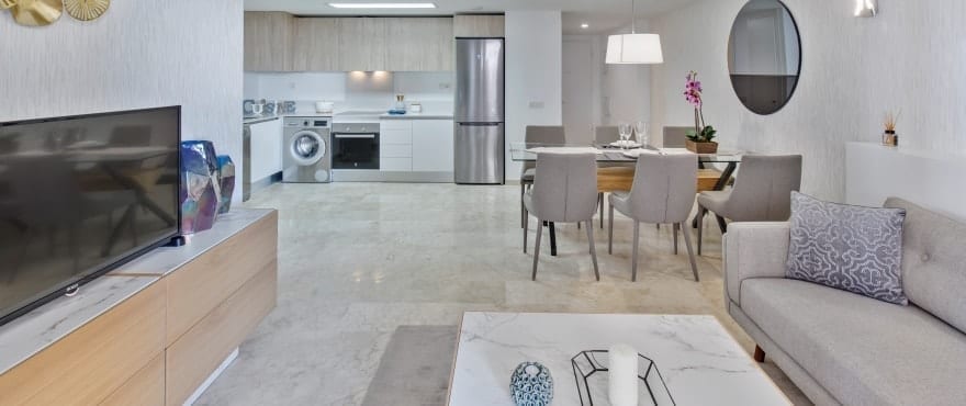 La Recoleta III Apartments, Punta Prima: Modern kitchen in apartments