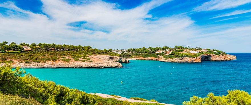 Cala Romantica cove, Porto Cristo