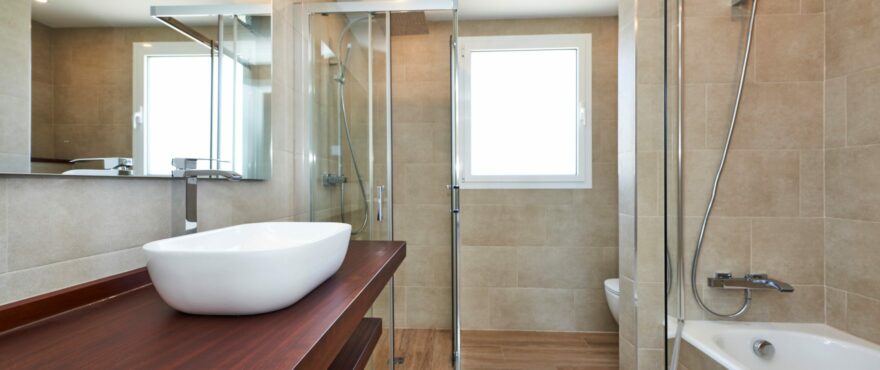 New fitted bathroom in Marina Golf