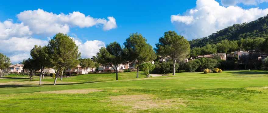Exklusiv Santa Ponsa är hem för flera marinor, restauranger och affärer, Mallorca, Marina Golf