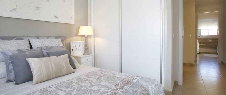 New houses for sale in Calpe, Taylor Wimpey’s private residential Montesol: Bedroom