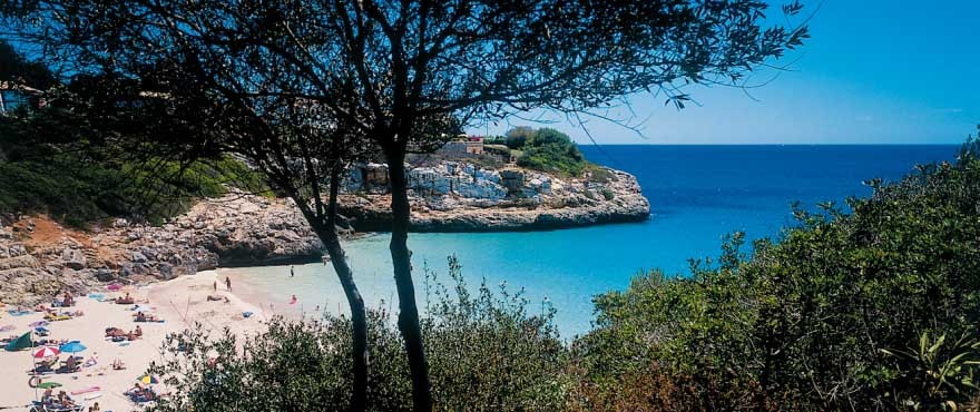 Cala Anguila, one of the most beautiful coves in Mallorca