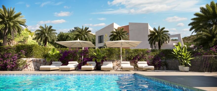 Canyamel Pins, nieuwe appartementen met gemeenschappelijk zwembad in Mallorca