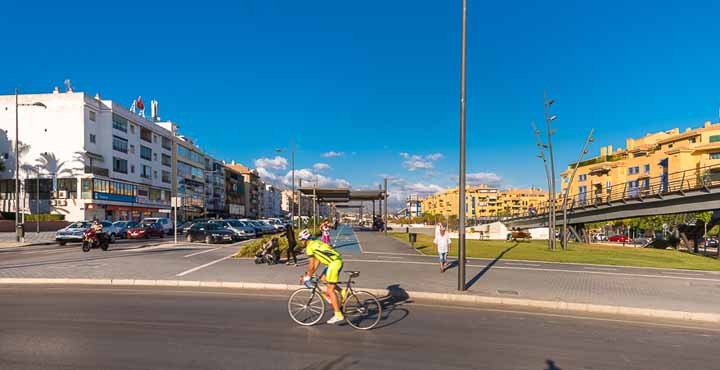 Cycle lane - San Pedro de Alcantara, Marbella