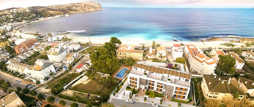 Apartments very close to the beach Jardin del Mar, Javea