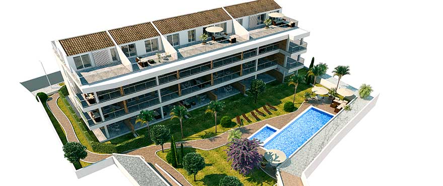 Apartments with communal pool, Jardin del Mar, Javea