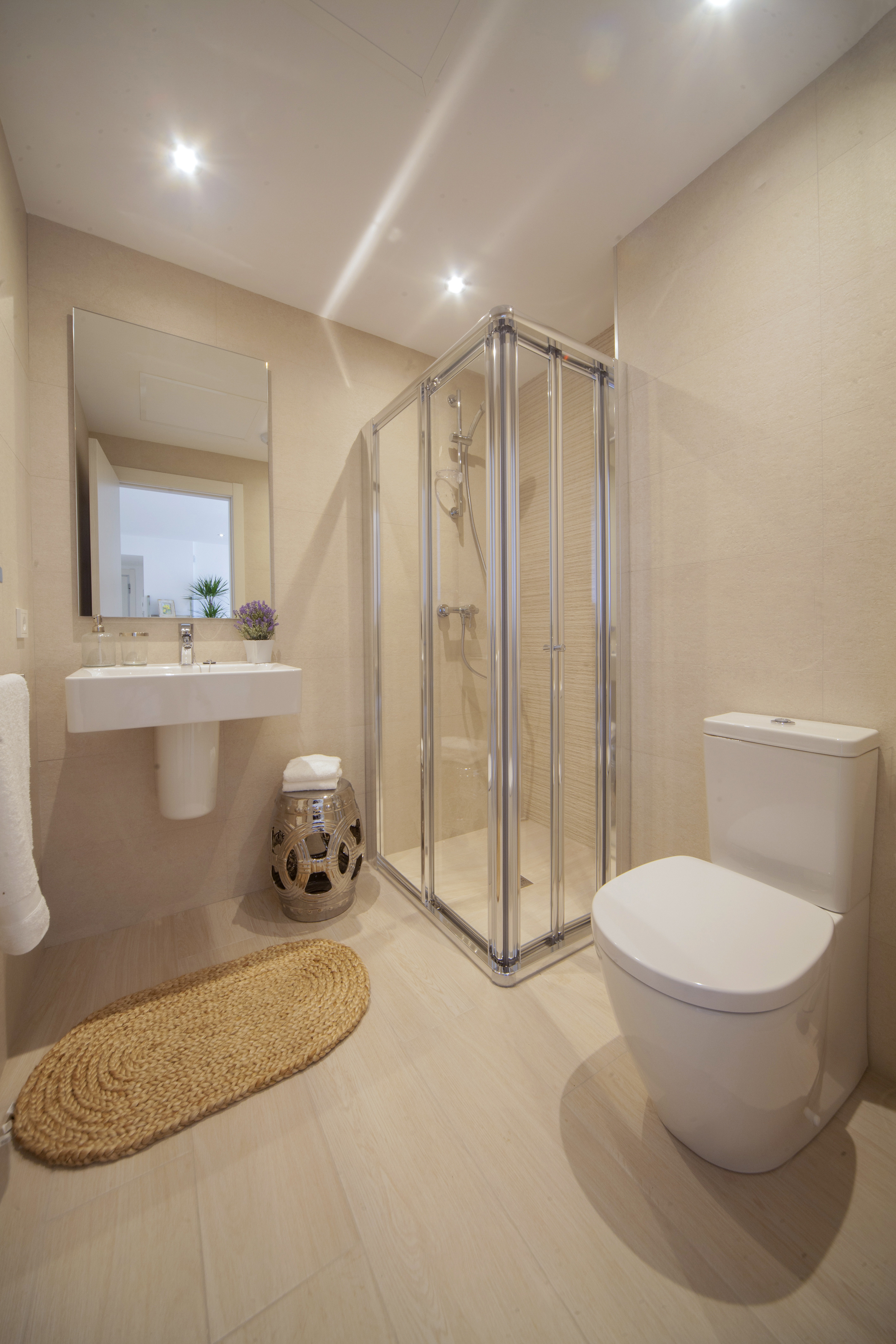 Complete bathroom, Bahia Sant Pere, Mallorca