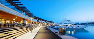 Port Adriano, Marina and restaurants, Mallorca