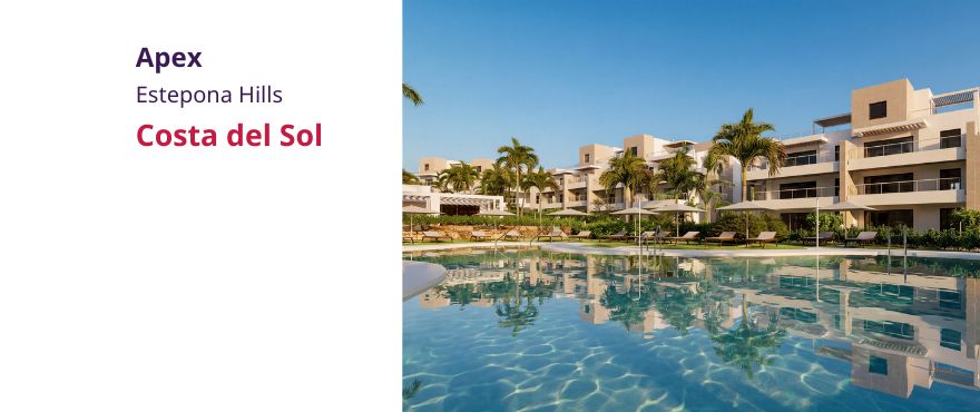 Apex, Estepona Hills - Apartamenty z 2 i 3 sypialniami.