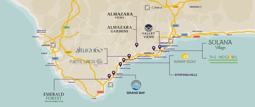 Koopwoningen Taylor Wimpey in Costa Sol