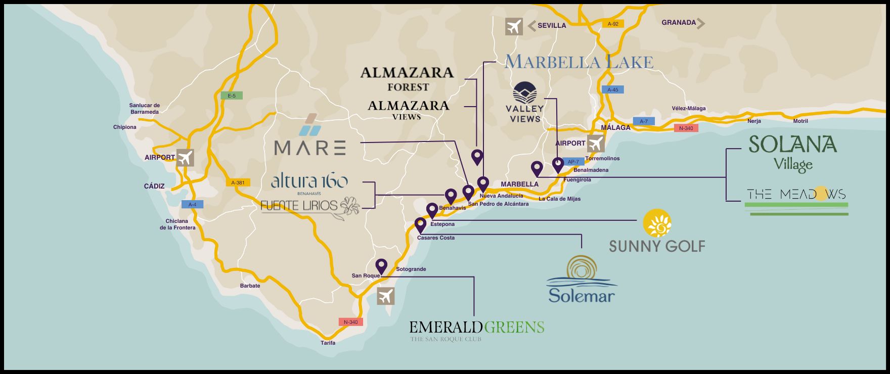 Koopwoningen Taylor Wimpey in Costa Sol