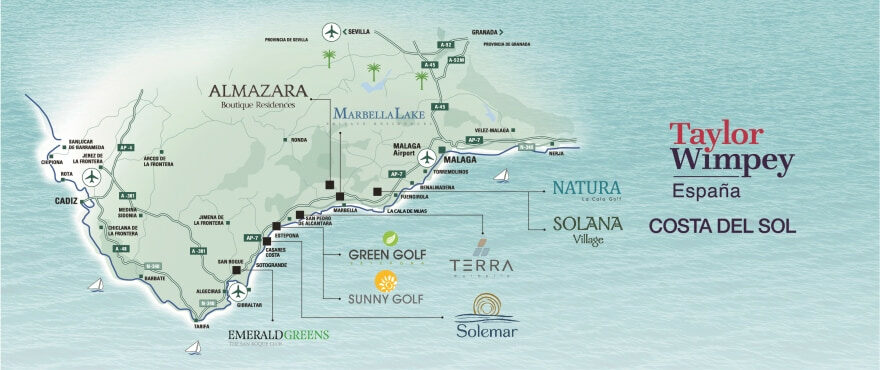 Koopwoningen Taylor Wimpey in Costa Sol