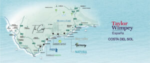 Map New properties for sale on Costa del Sol