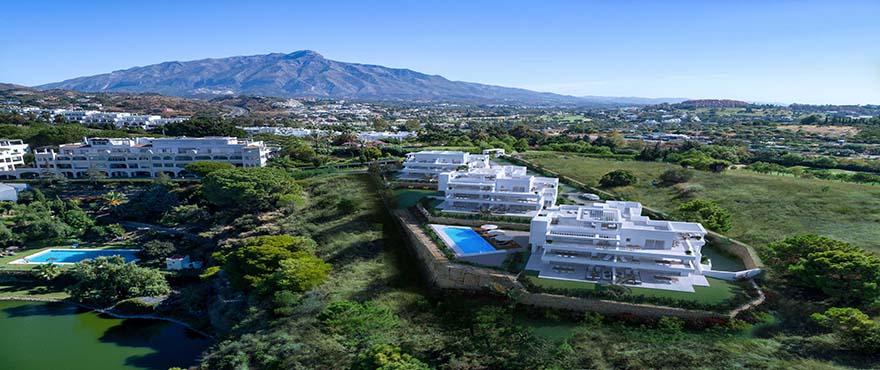 Panoramisch uitzicht vanuit Le Caprice in The Westin La Quinta Golf, Benahavis