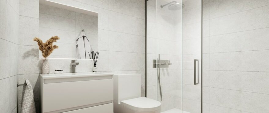 Modern fitted bathroom