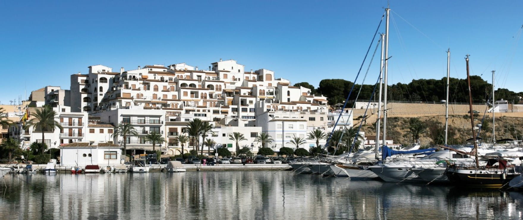 Port de plaisance de Moraira, Costa Blanca. Port de plaisance de Moraira, Costa Blanca.