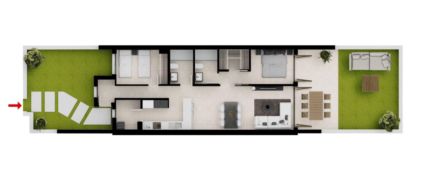 Plano - Aqua Moraira - Teulada (Alicante)