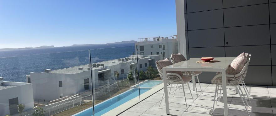 Sunset Ibiza, new apartments with large terraces and sea views