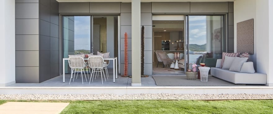 Sunset Ibiza, new apartments with large terraces and sea views