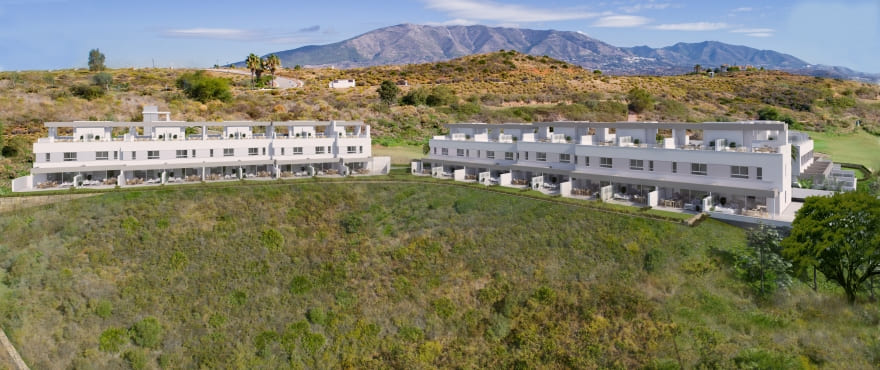 Wohnanlage Natura, neuerbaute Reihenvillen in La Cala Resort, Mijas, zu verkaufen