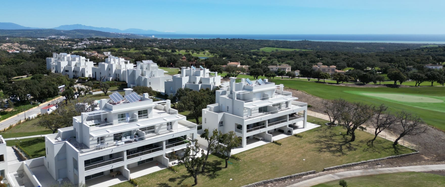 Emerald Greens, Appartementen te koop, San Roque Club, Cadiz. Panoramisch