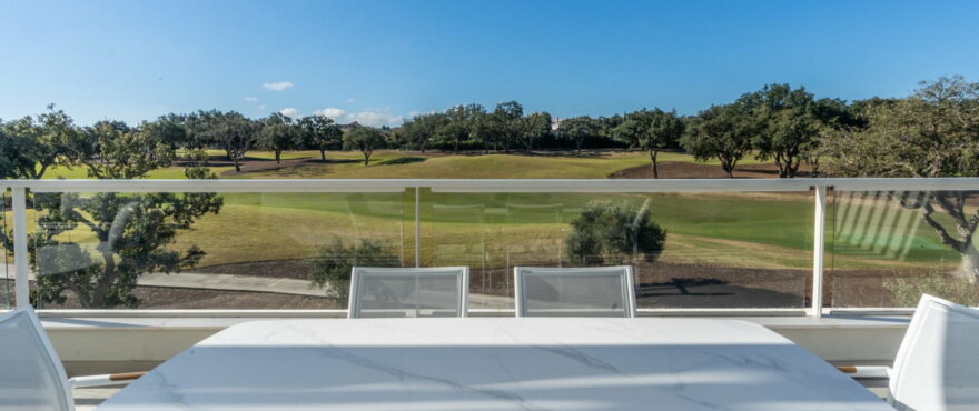 DUPLEX - Large terraces with views of the golf course at Emerald Greens, San Roque