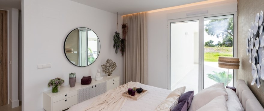 Bright spacious bedrooms at Emerald Greens, San Roque