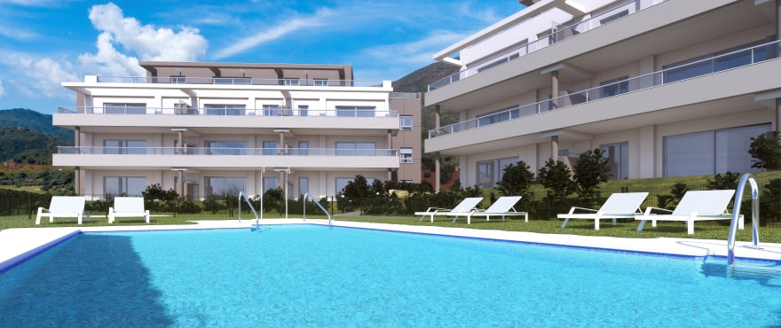 Sun Valley : Appartements en vente avec piscine commune à La Cala Golf Resort
