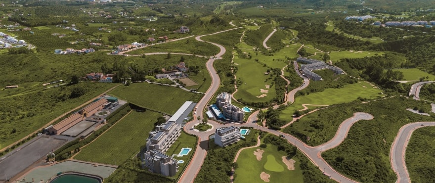 Sun Valley : Appartements en vente avec piscine commune à La Cala Golf Resort