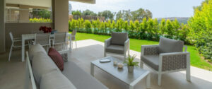 Sunny Golf, large terrace with panoramic views to Estepona Golf