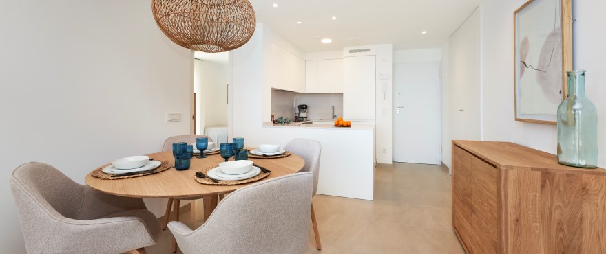 Modern kitchen in the new Compass development