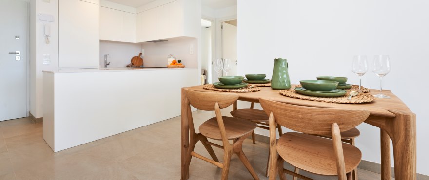 Modern kitchen in the new Compass development