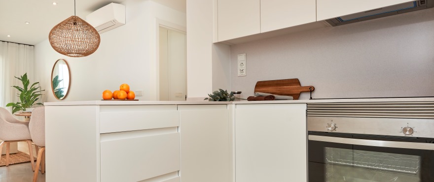 Modern kitchen in the new Compass development